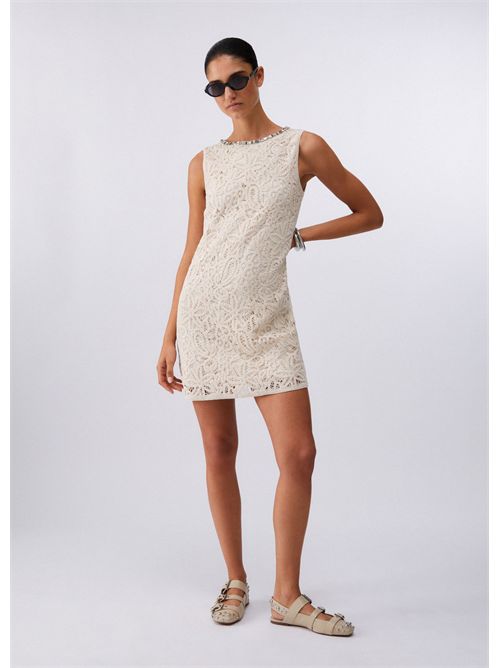 Abito corto in macramè LIU JO | WA6362J7871/W9831